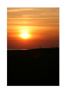 Red Sunset In Southern Sweden | Erstellen Sie Ihr eigenes Plakat