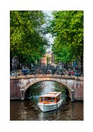 Canal In Amsterdam | Erstellen Sie Ihr eigenes Plakat