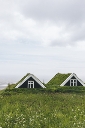Farmhouses In Iceland